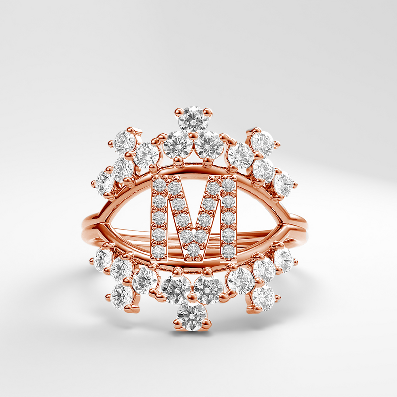Rose Gold + M