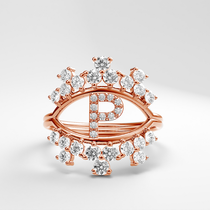 Rose Gold + P