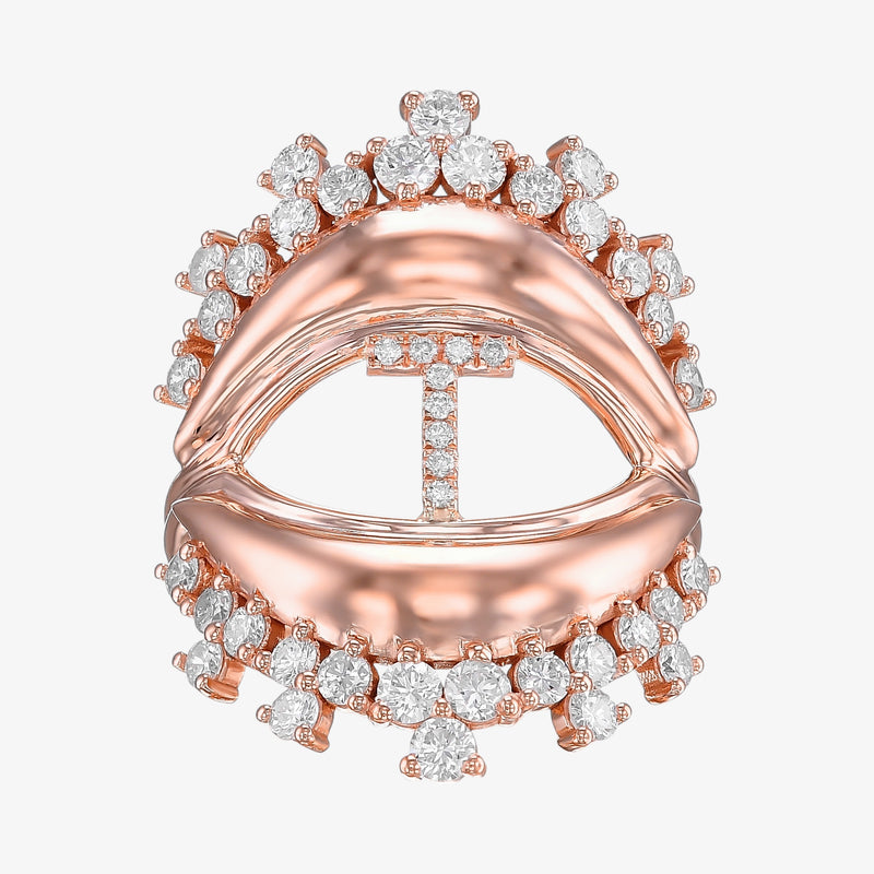 RAPHAELA DIAMOND BASTET RING