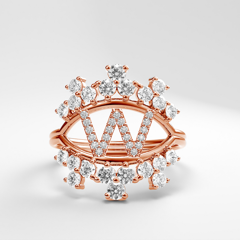 Rose Gold + W