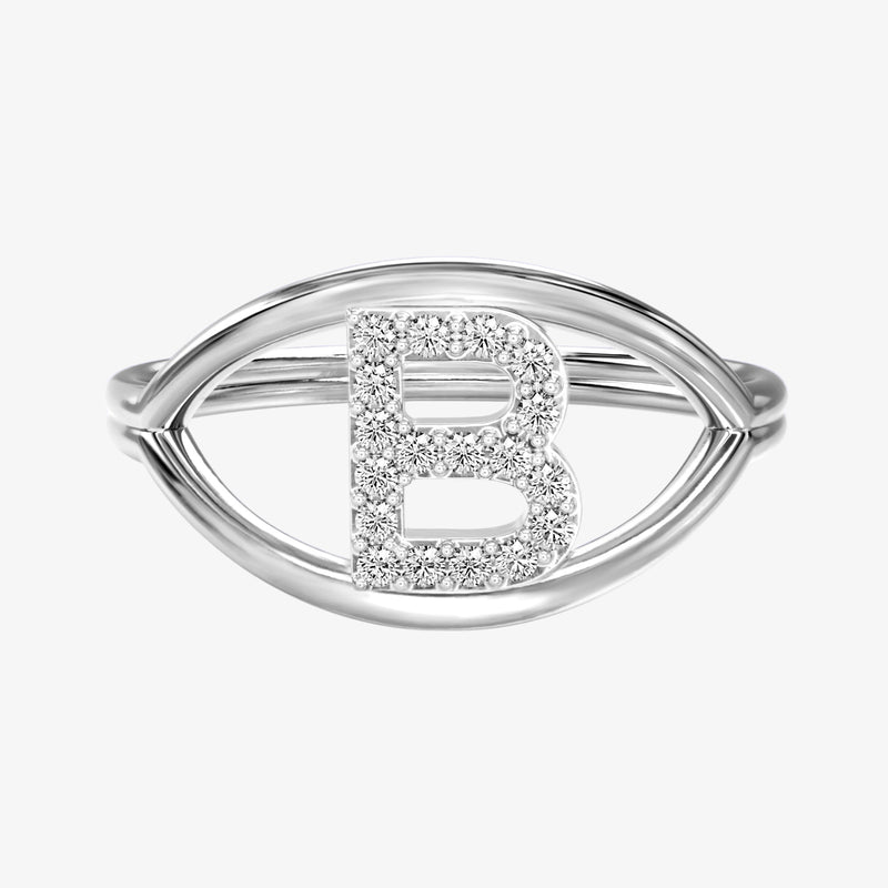 KEREN CUSTOMIZABLE LETTER RING
