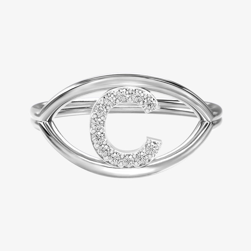 KEREN CUSTOMIZABLE LETTER RING