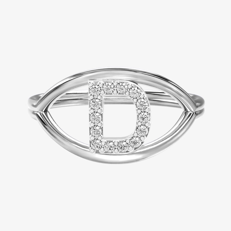 KEREN CUSTOMIZABLE LETTER RING