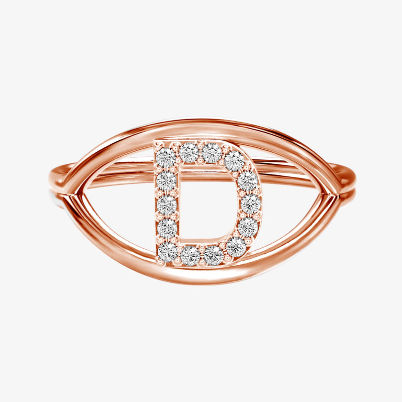 KEREN CUSTOMIZABLE LETTER RING