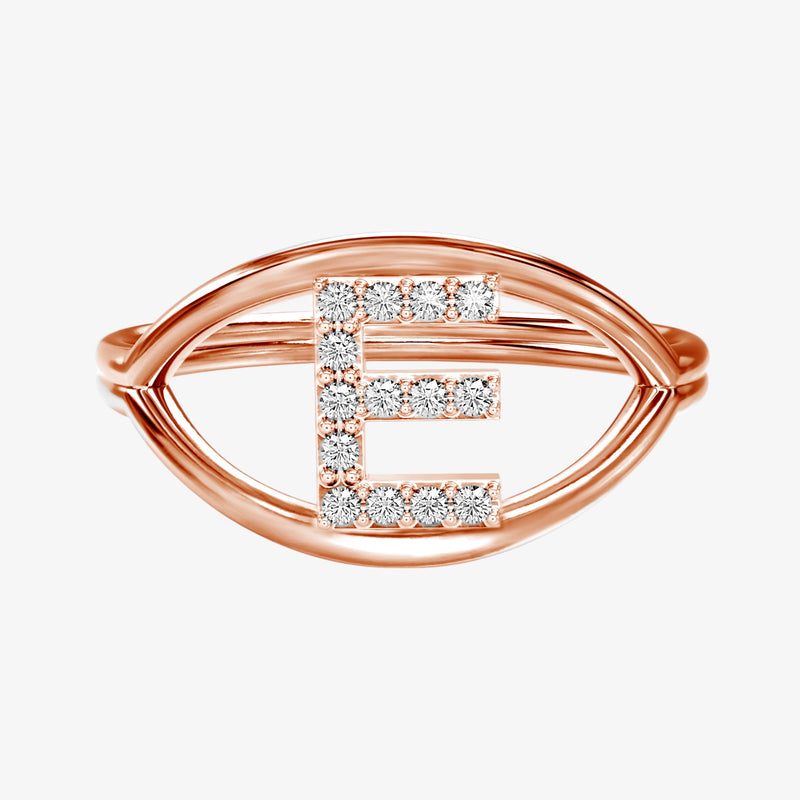 KEREN CUSTOMIZABLE LETTER RING