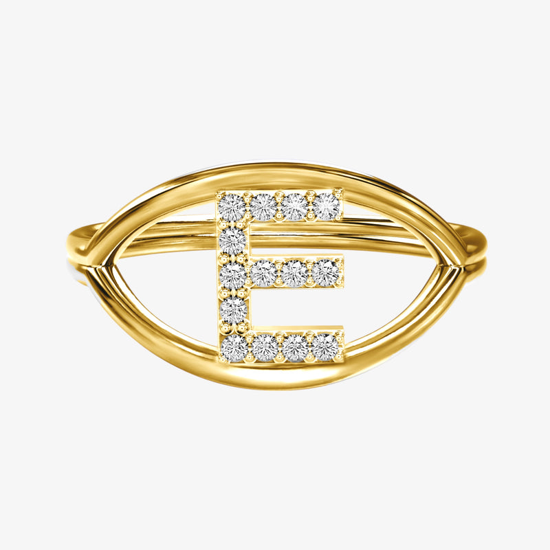 KEREN CUSTOMIZABLE LETTER RING