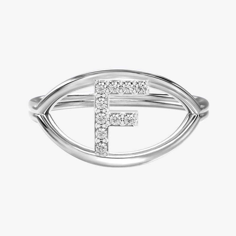 KEREN CUSTOMIZABLE LETTER RING