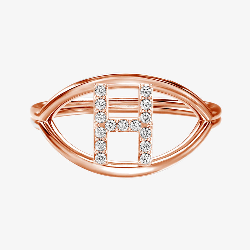 KEREN CUSTOMIZABLE LETTER RING