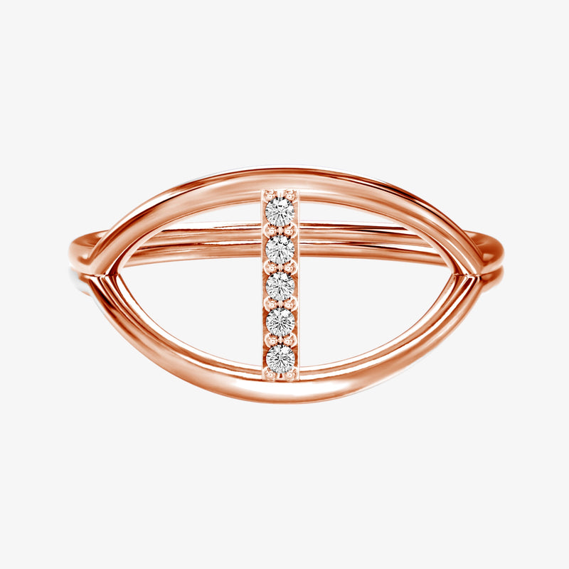 KEREN CUSTOMIZABLE LETTER RING