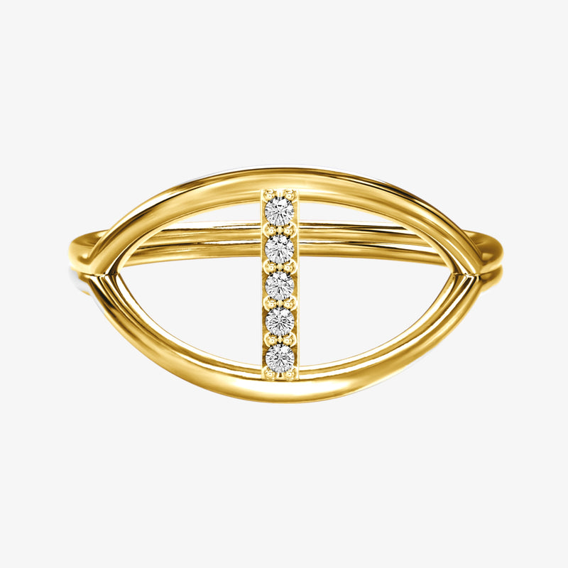 KEREN CUSTOMIZABLE LETTER RING