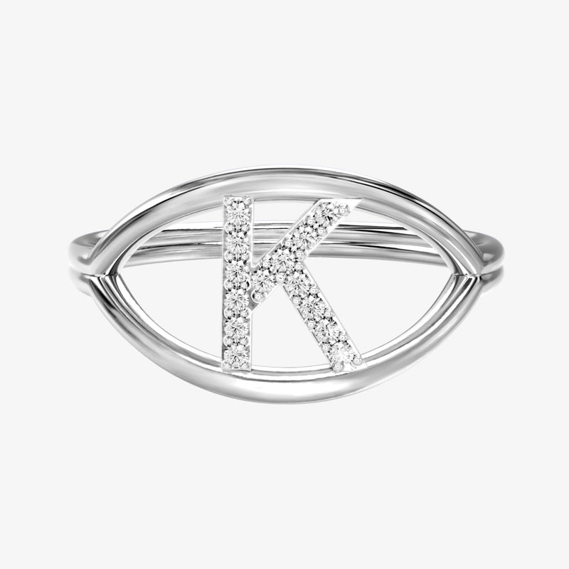 KEREN CUSTOMIZABLE LETTER RING
