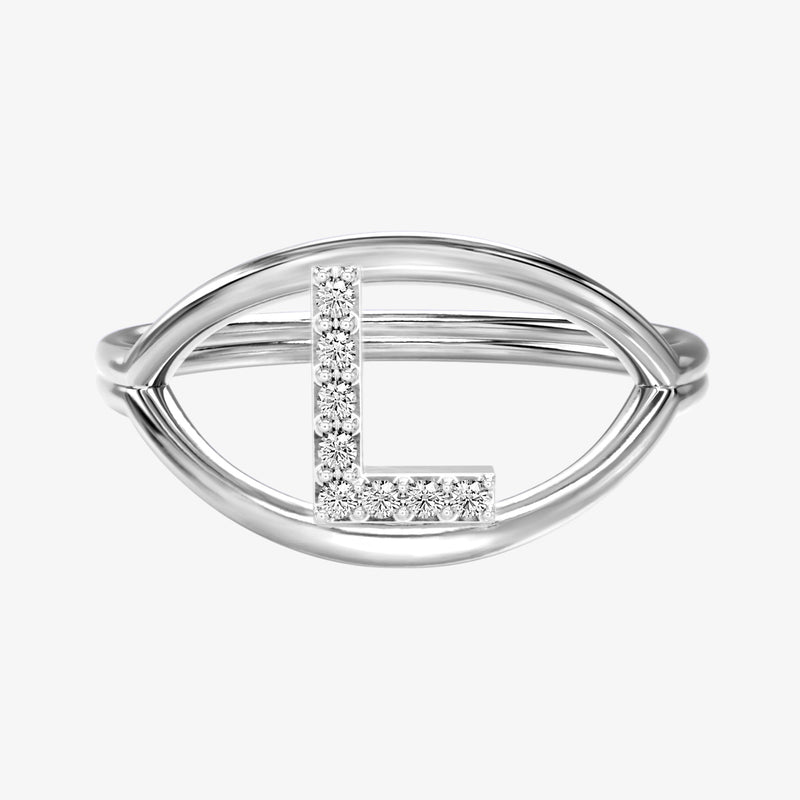 KEREN CUSTOMIZABLE LETTER RING