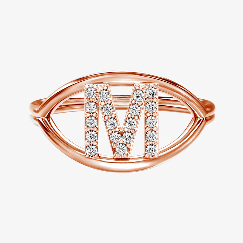KEREN CUSTOMIZABLE LETTER RING