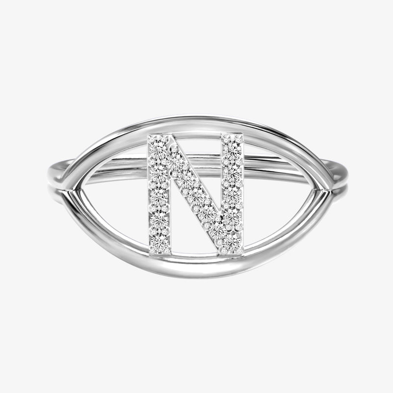 KEREN CUSTOMIZABLE LETTER RING