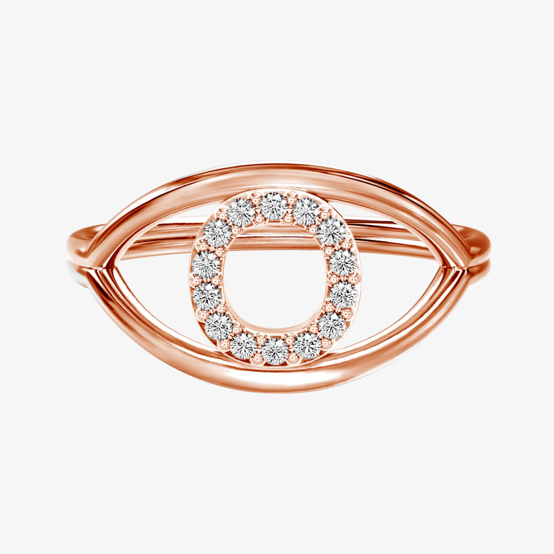 KEREN CUSTOMIZABLE LETTER RING