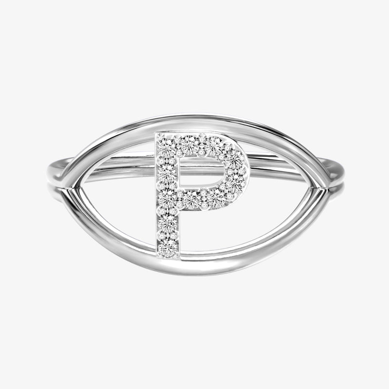 KEREN CUSTOMIZABLE LETTER RING