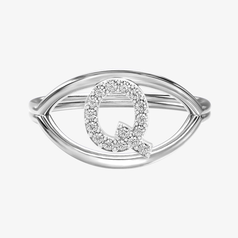 KEREN CUSTOMIZABLE LETTER RING
