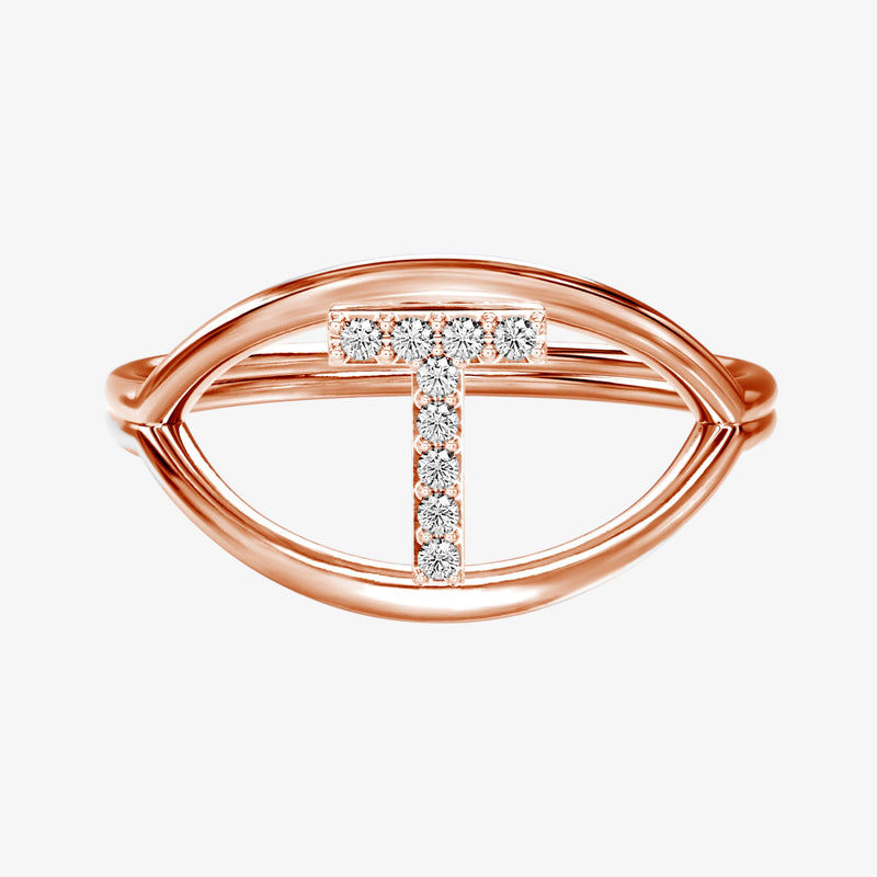 KEREN CUSTOMIZABLE LETTER RING