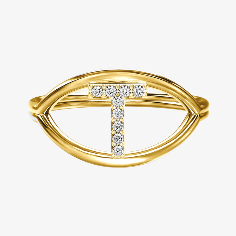 KEREN CUSTOMIZABLE LETTER RING