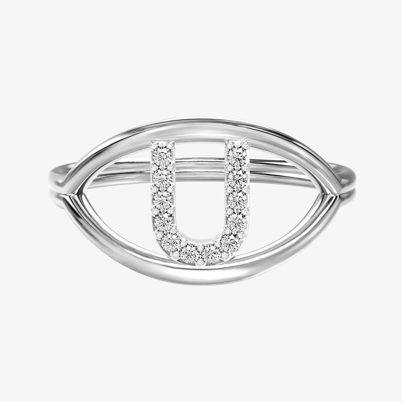 KEREN CUSTOMIZABLE LETTER RING
