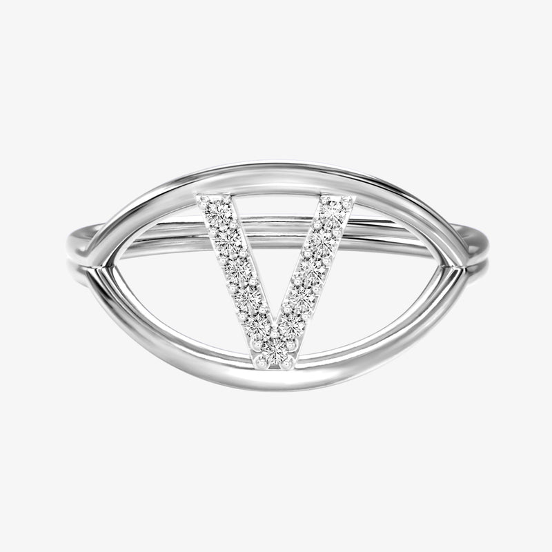 KEREN CUSTOMIZABLE LETTER RING