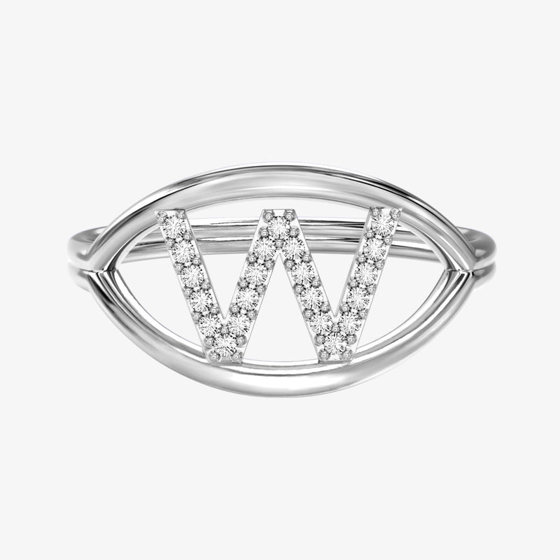KEREN CUSTOMIZABLE LETTER RING