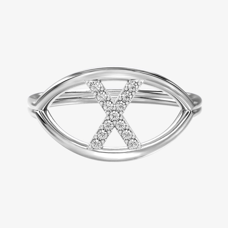 KEREN CUSTOMIZABLE LETTER RING