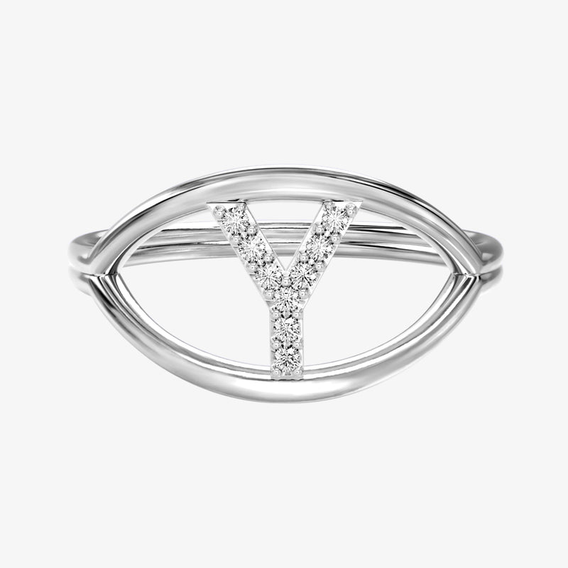 KEREN CUSTOMIZABLE LETTER RING
