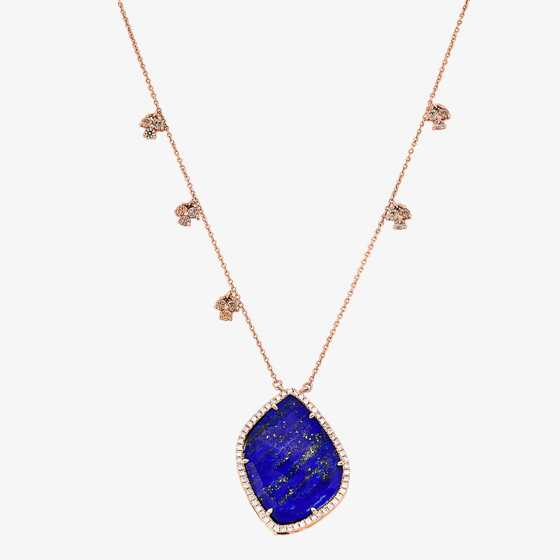 CAROLE NECKLACE IN LAPIS LAZULI