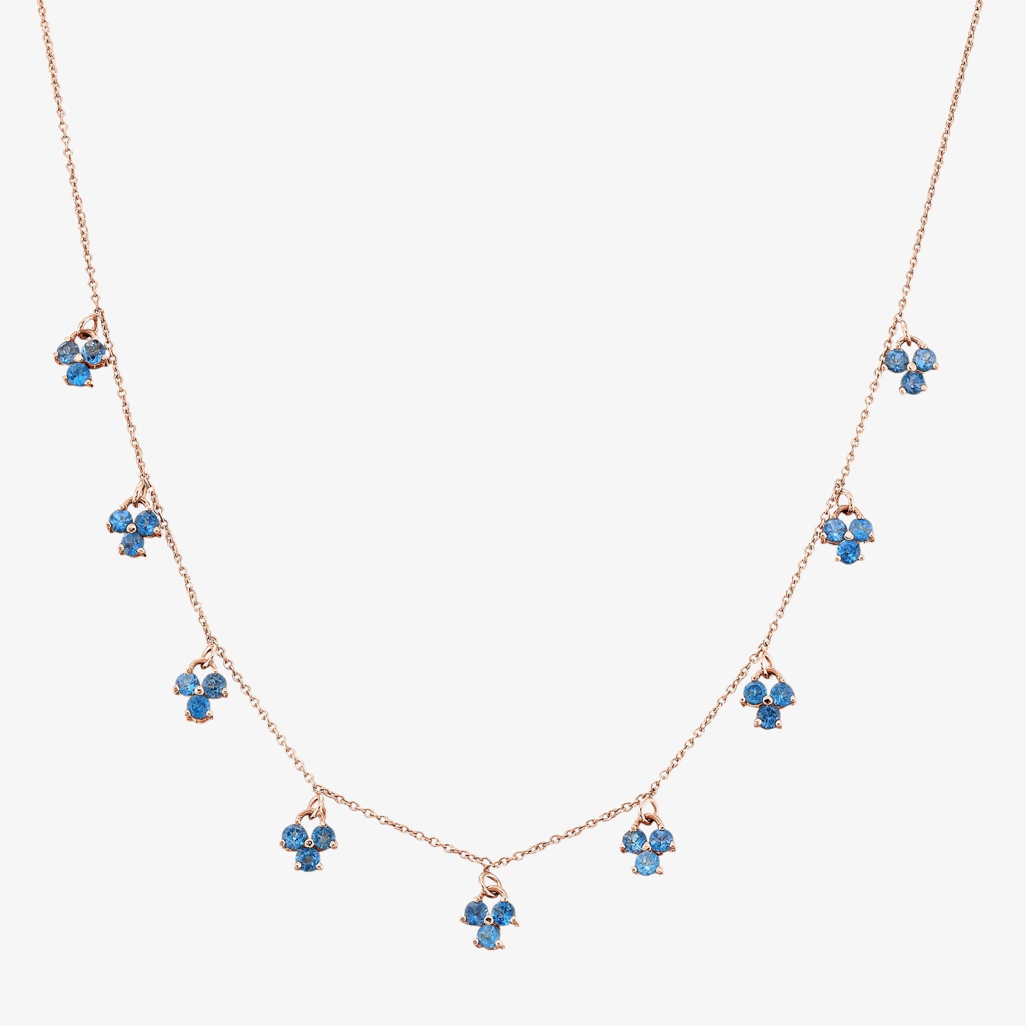 DANIELA BLUE TOPAZ NECKLACE