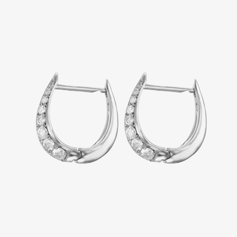 JEN DIAMOND HOOPS