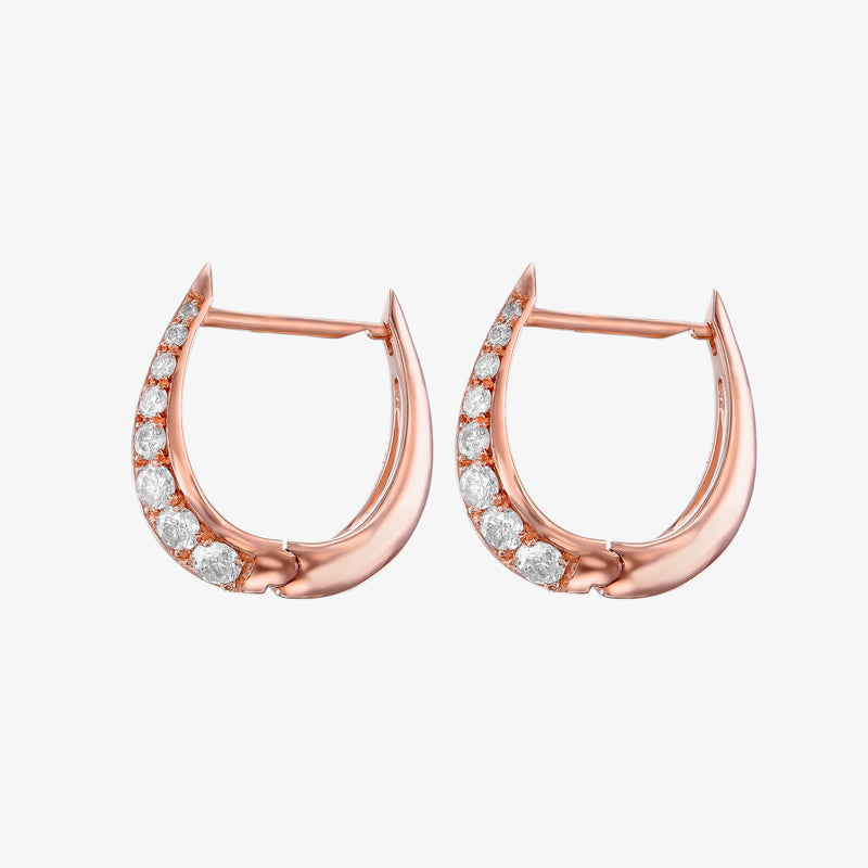 JEN DIAMOND HOOPS