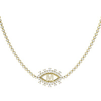 Mathilde Diamond Tennis Necklace