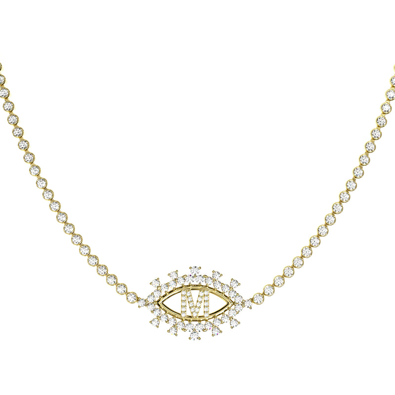 Mathilde Diamond Tennis Necklace