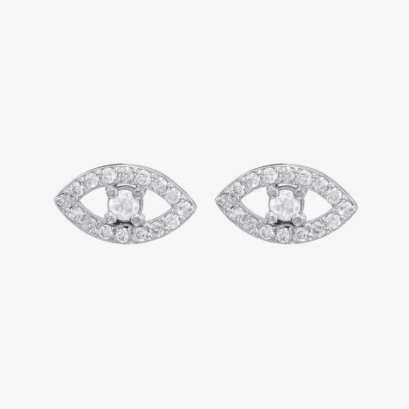 SHARON EYE DIAMOND EARRING