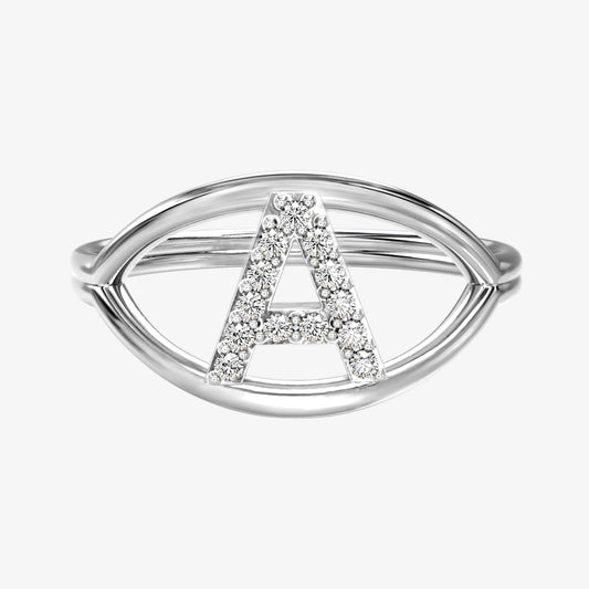 KEREN CUSTOMIZABLE LETTER RING