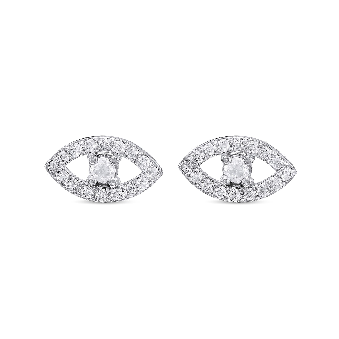 SHARON EYE DIAMOND EARRING